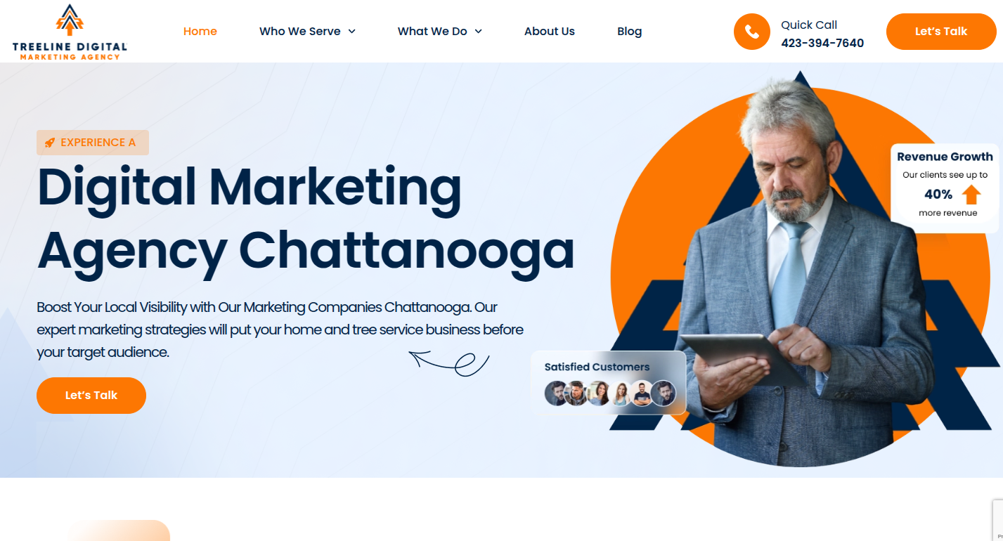 SEO & Website Development for Digital Marketing Agency